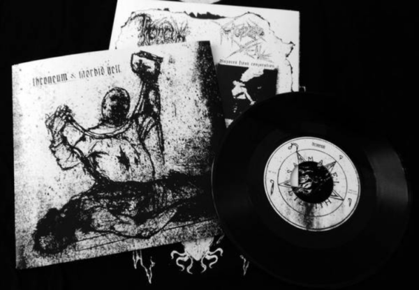 MORBID YELL / THRONEUM - Split (EP) - Image 2