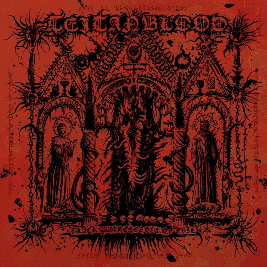 TEITANBLOOD - Black Putrescence of Evil (LP)